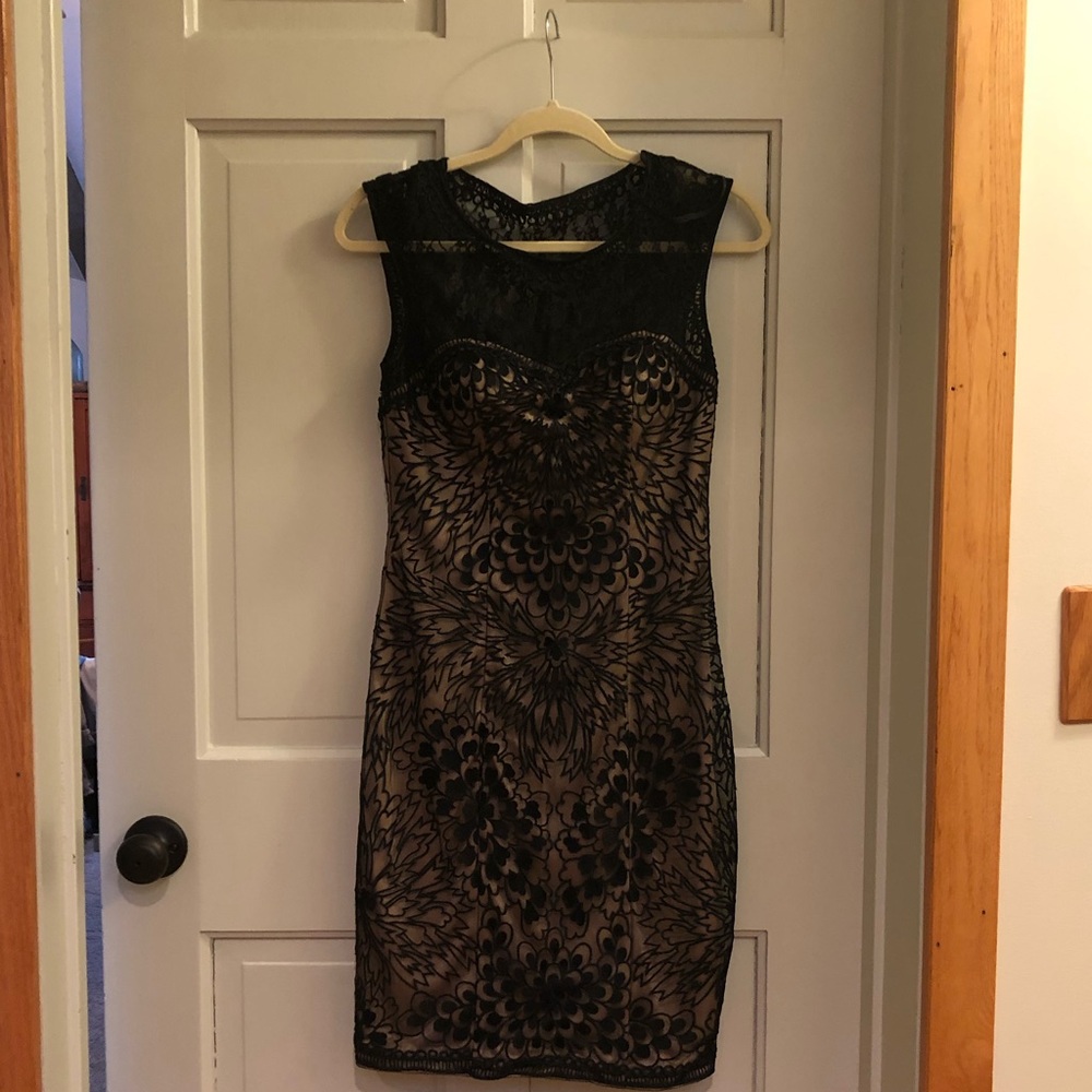 A beautiful Sue Wong cocktail dress.